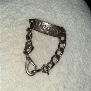 Lucky Brand “Peace” Bracelet- vintage look